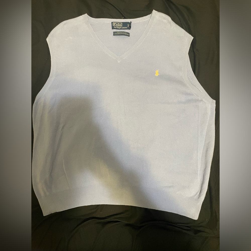 Polo Ralph Lauren Vest Cashmere Sweater.